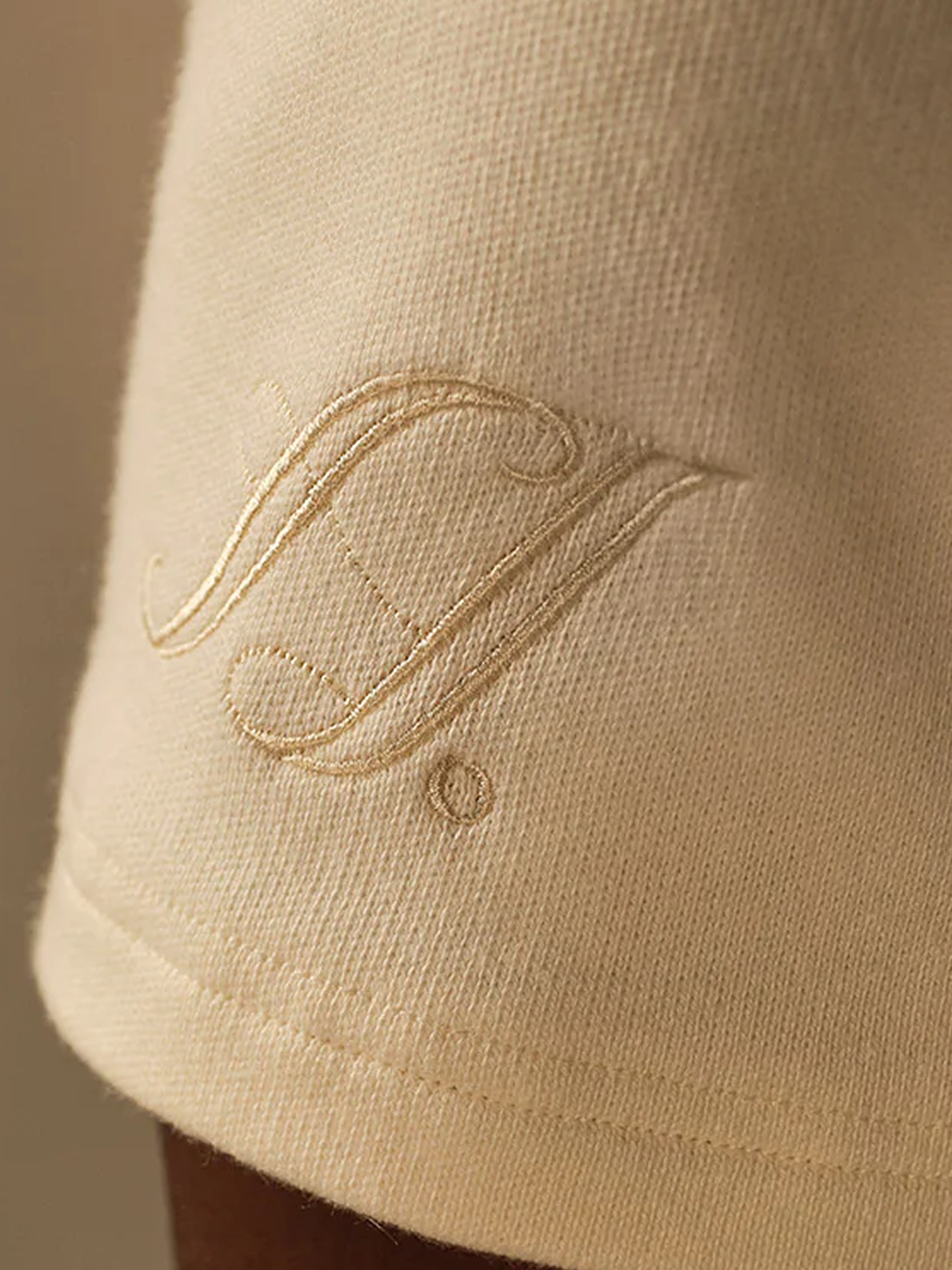 Men’s Brushed Cotton and Cashmere Top