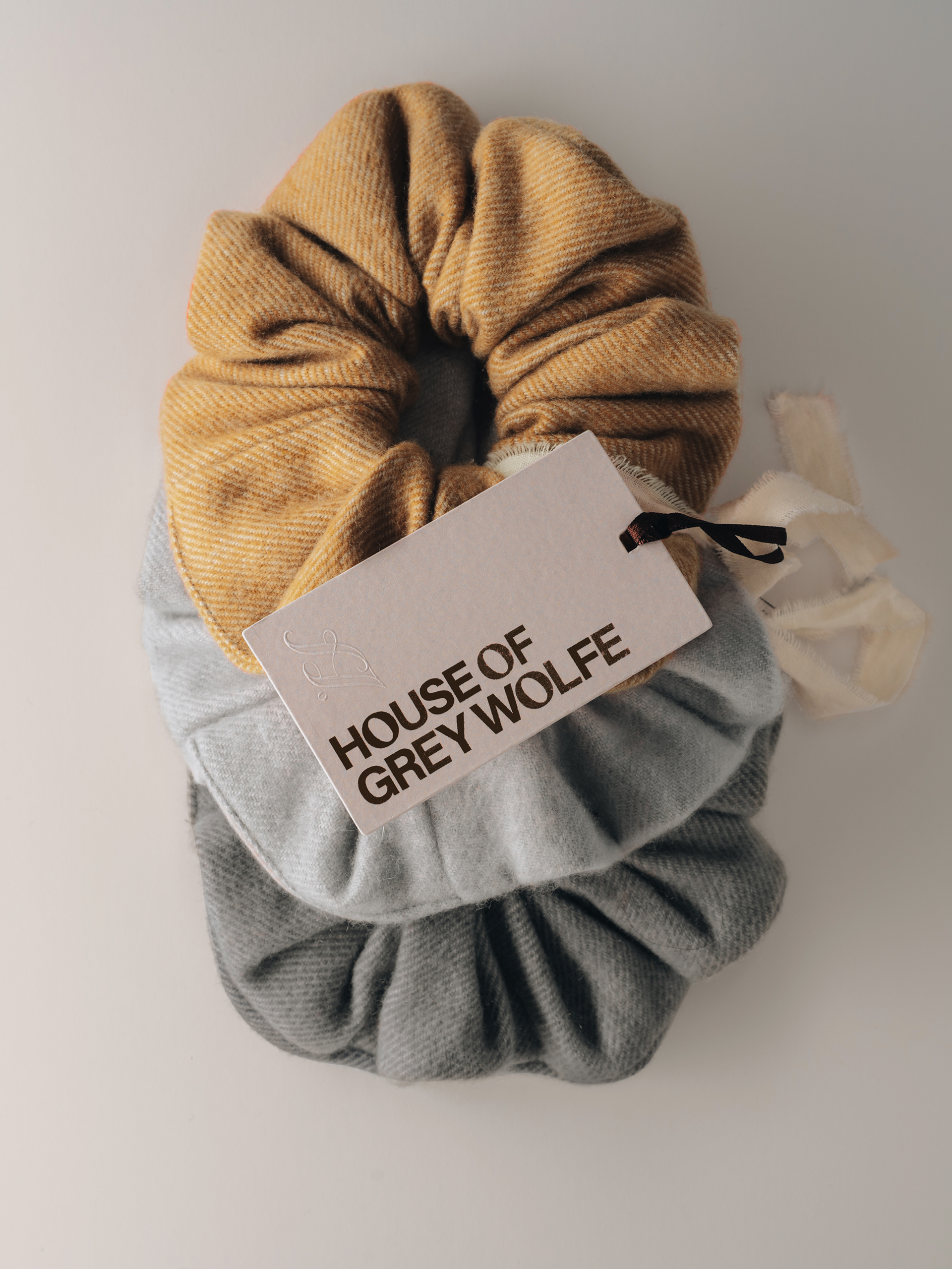 Cashmere Scrunchies Set