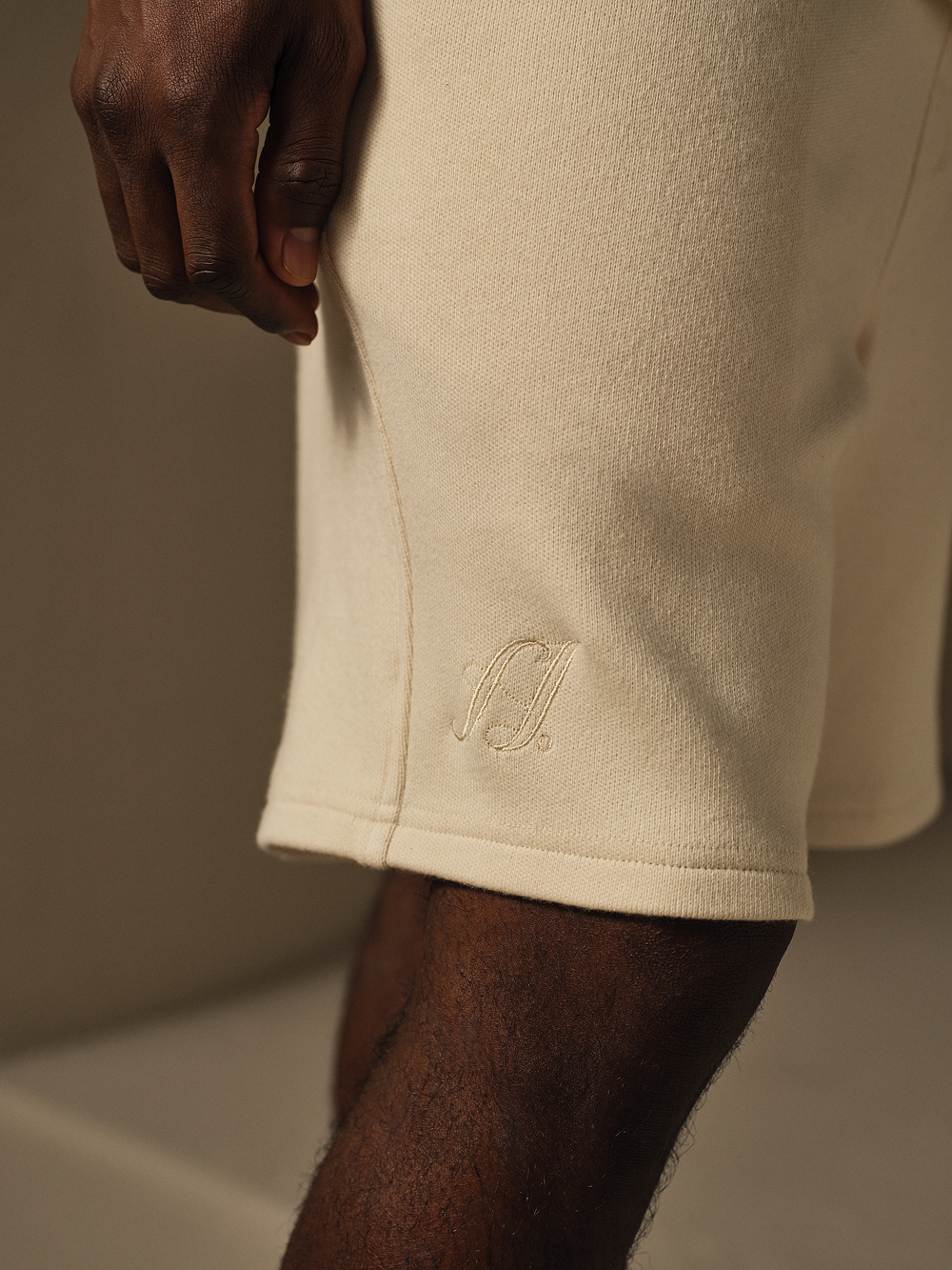 Men’s Brushed Cotton and Cashmere Shorts