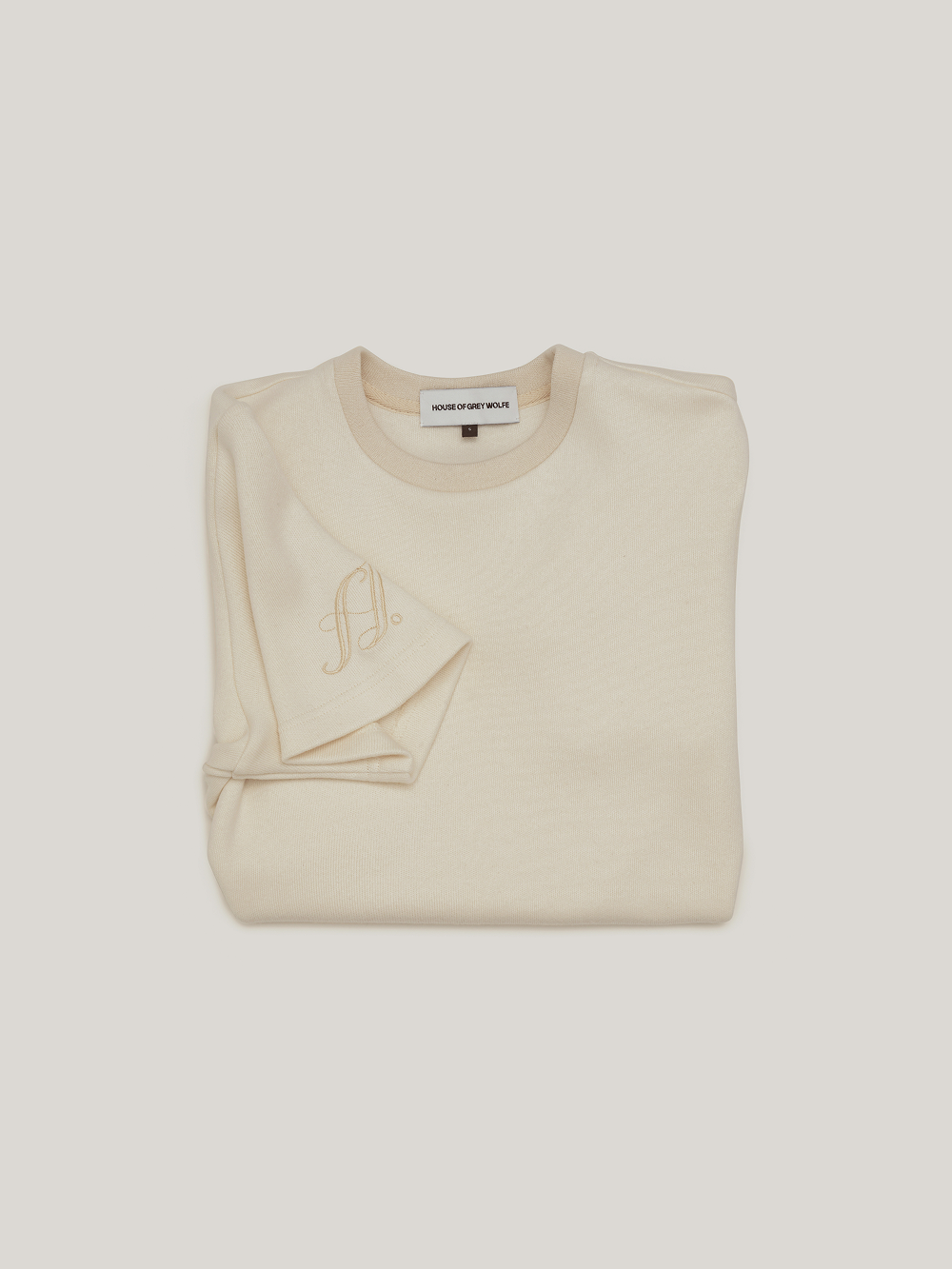 Men’s Brushed Cotton and Cashmere Top